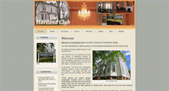 Desktop Screenshot of havilandclub.com